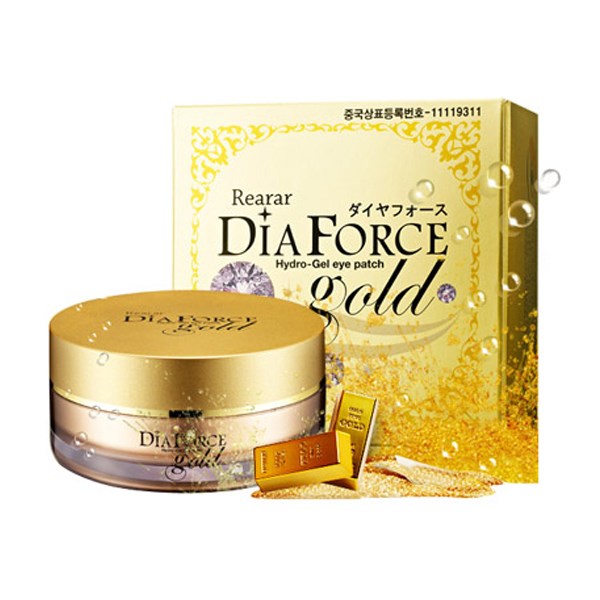 MaskQueen LGMiskin Dia Force Hydrogel Eye Patch 60pcs Gold